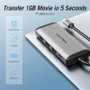Vention CNDHB Hub USB-C Docking Station 1xHDMI 3xUSB 1xUSB-C PD 1xRJ45 Lector Tarjetas